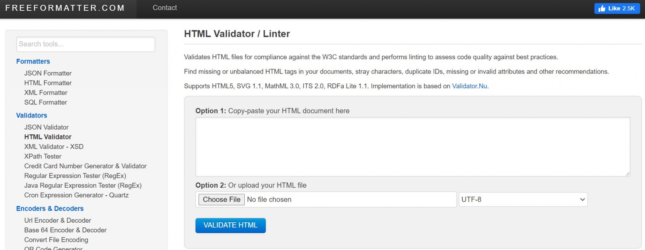 7 Free HTML Code Analyzers & Validators SEO Administrator